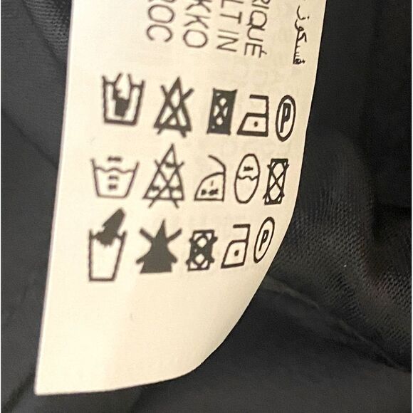 Zara - Oversized Satin Blouse Short Sleeve Shirt Cropped Drawstring - size XS-S - Picture 9 of 11